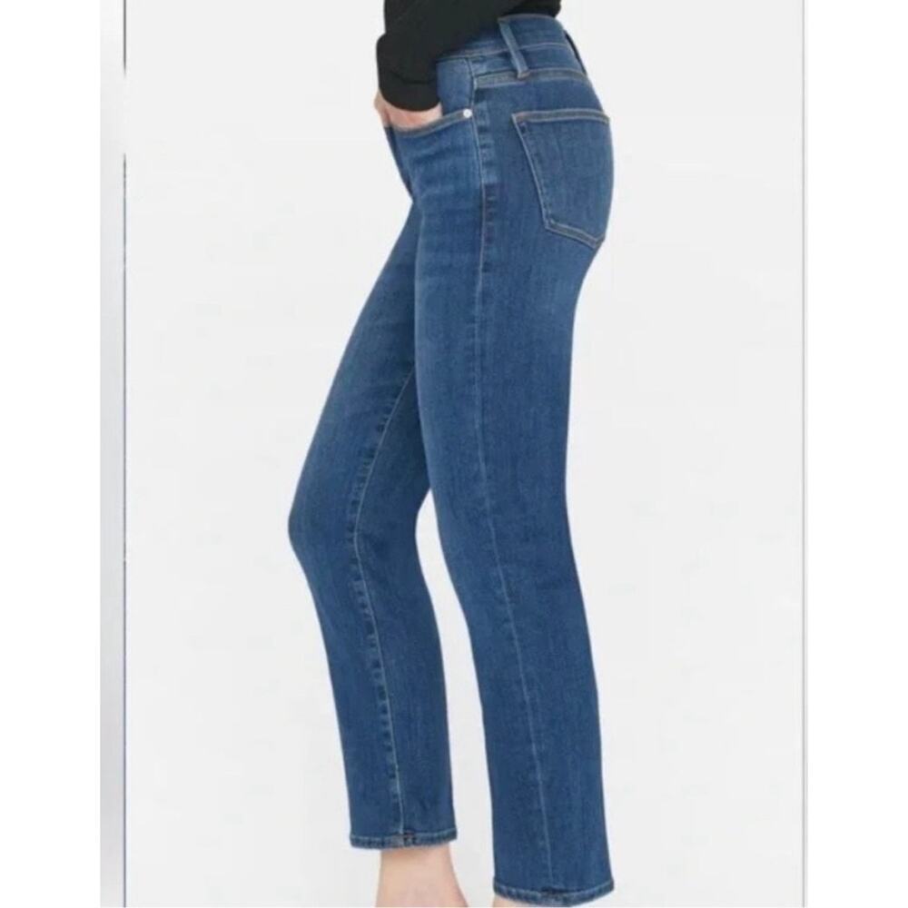 FRAME Le High Straight Jeans in the Dublin wash - Picture 2 of 11